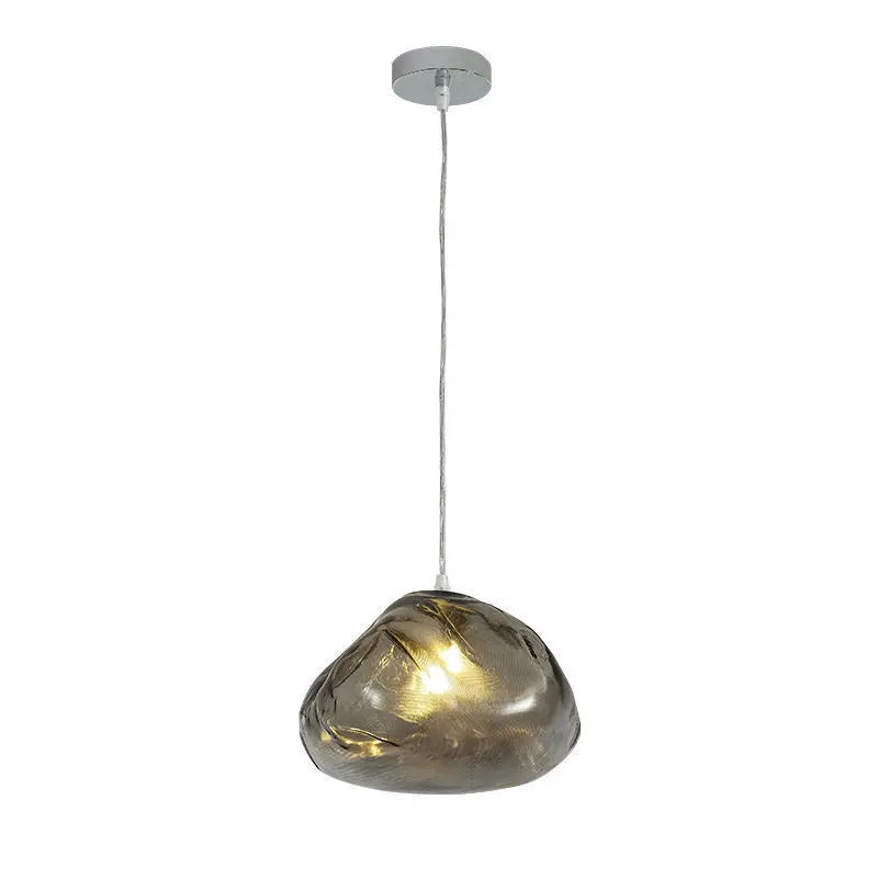 Irregular Glass Suspesnion Nordic Pendant Light  Art Hanging Lamp Decorative Chandelier
