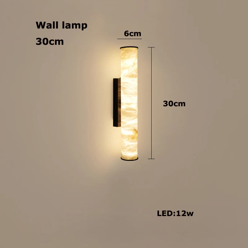 Upgrade Your Home With Our Exquisite LED Linear Alabaster Pendant Light Crafted From Natural Marble Stone Dimming Function
